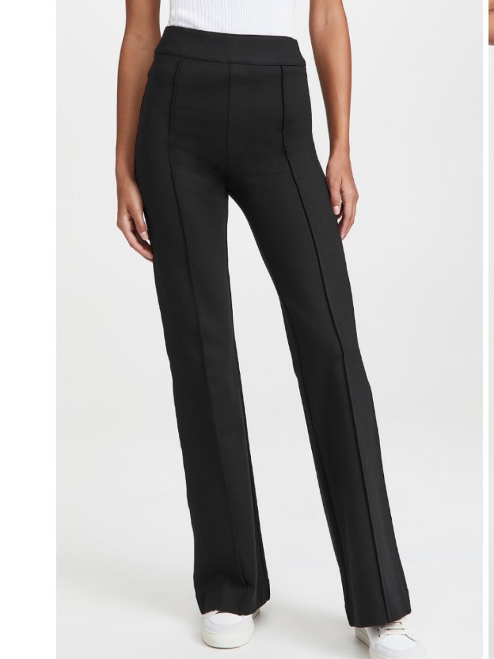 Spanx Hi Rise Flare Pants size xs black. NWT
